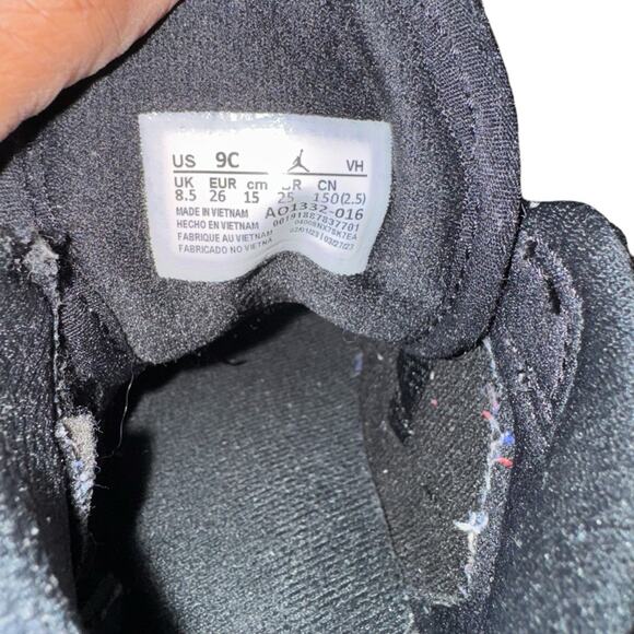 Nike Jordan Toddler Boy 9C Sneakers TD Fadeaway 23 Basketball School Fall Casual - Picture 8 of 8